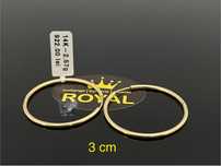 Bijuteria Royal CB : Cercei dama aur 14k 2,57gr