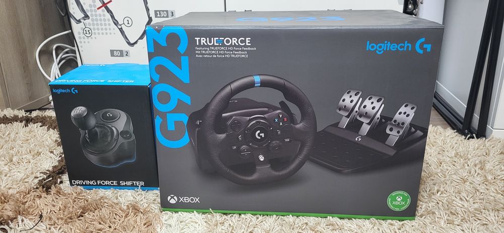 Vand volan Logitech G 923+schimbator