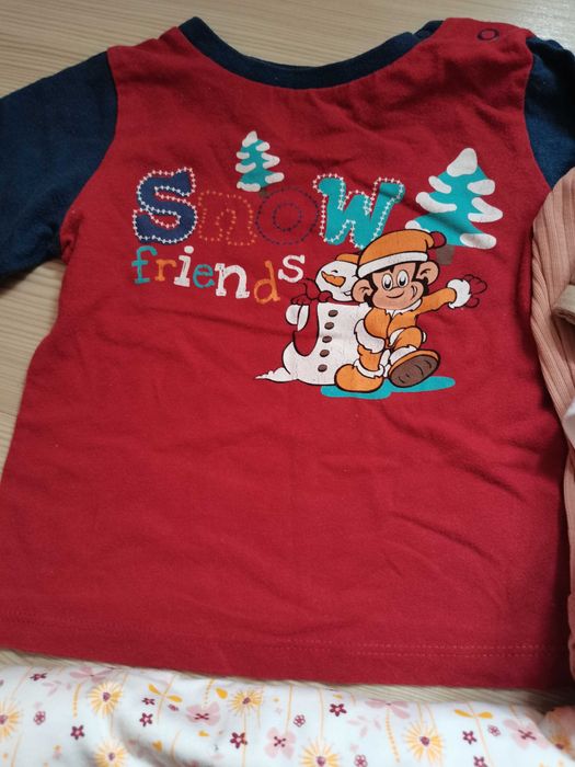 Body-uri + bluze + rochița H&M 3-6 luni