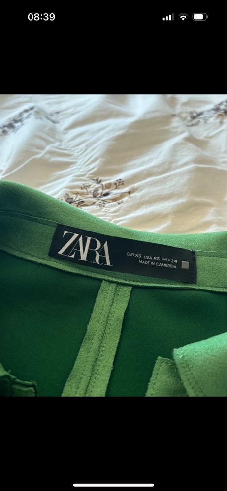 Jacheta verde Zara