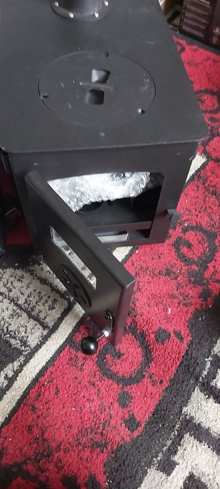 Sobă portabilă pe lemne, sobă de camping noua preț fix