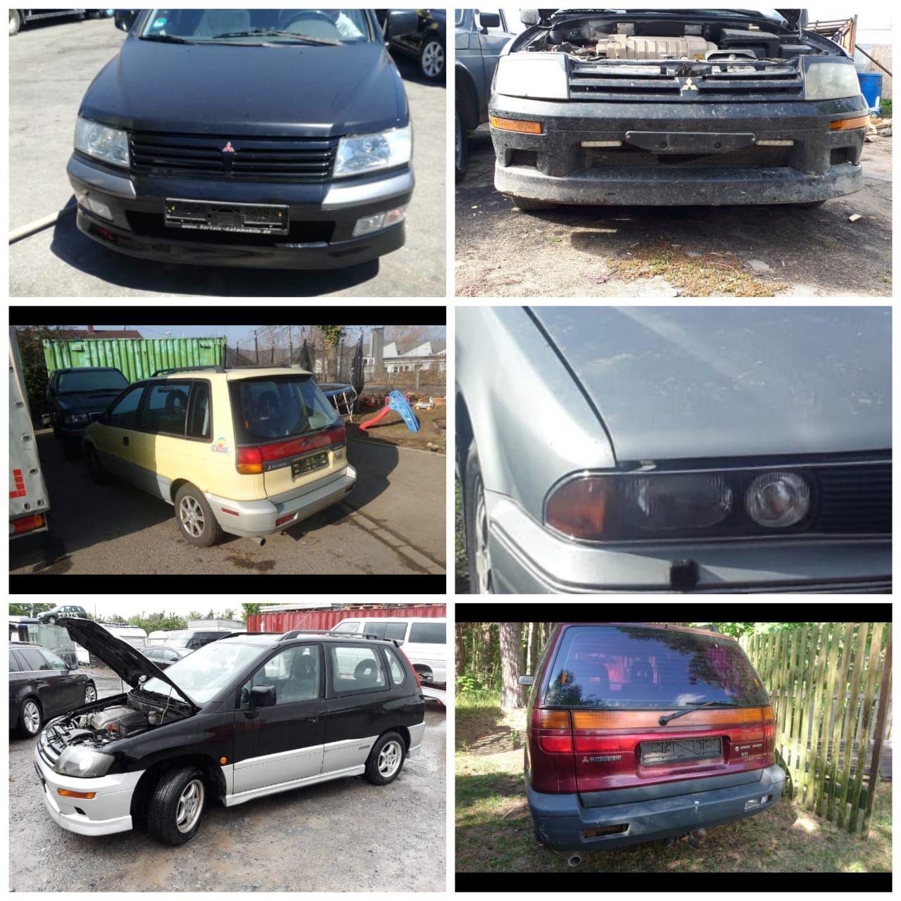 Mitsubishi ,sigma spase runner, wagon, rvr, chariot