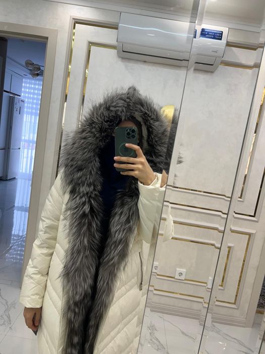 продам куртку из гагачего пуха в отличном состоянии