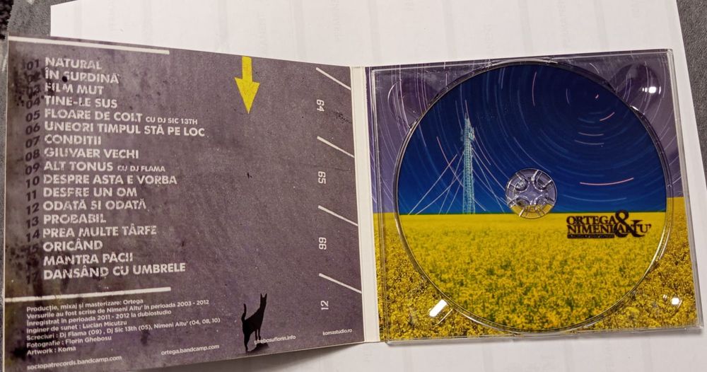 CD hip hop Nimeni Altu - In surdina