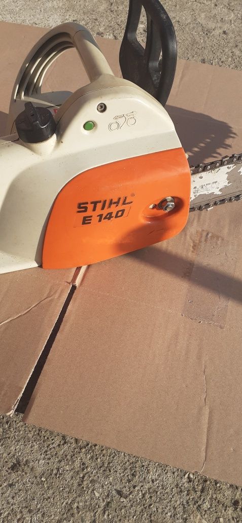 Vind drujba stihl E140 folosita de 2 orica și noua