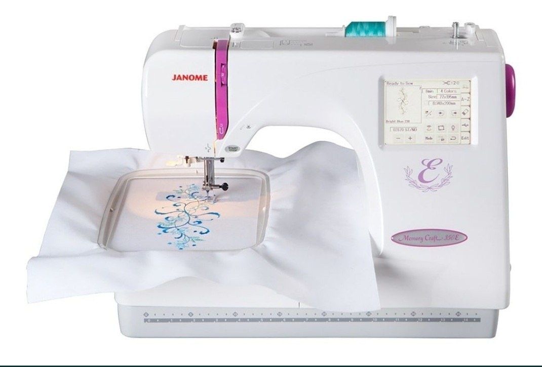 Вышивальная машина JANOME MEMORY CRAFT 350 E