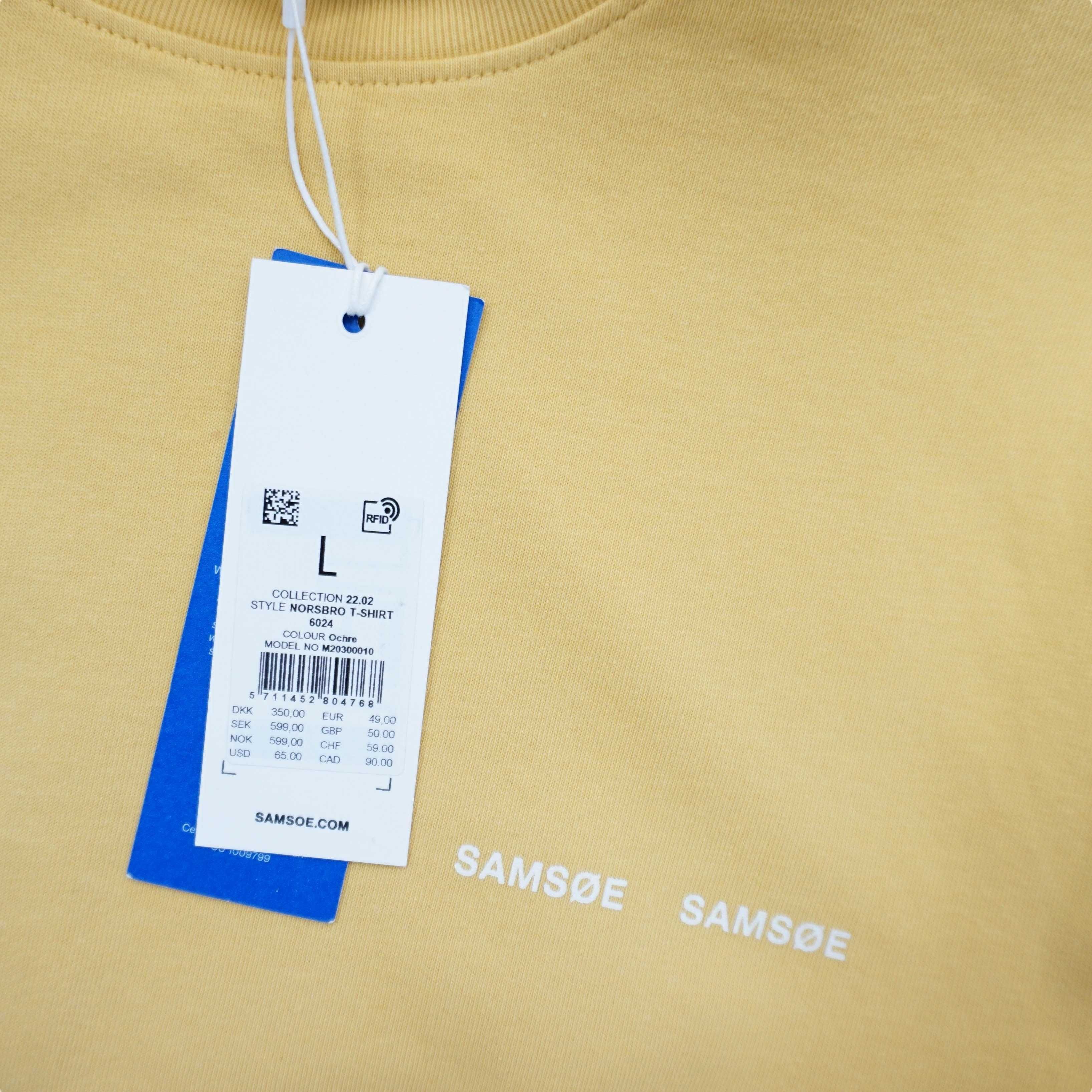 Samsoe & Samsoe Boxy Fit чисто нова мъжка тениска - M / L