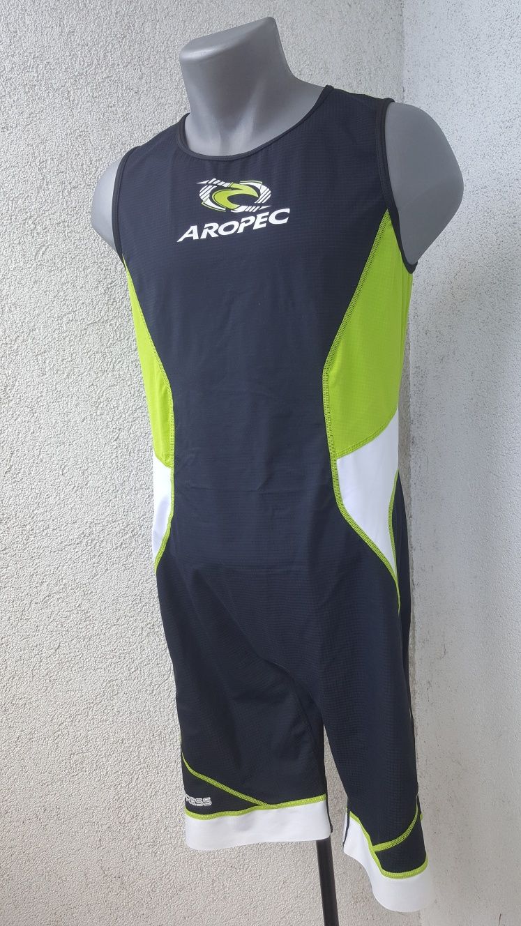 Combinezon, costum sport, ciclism, triatlon Aropec,  One Way, nou