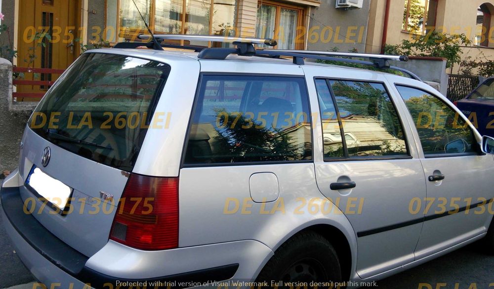 Bare portbagaj VW Touareg Tiguan Touran Sharan Passat Golf ALUMINIU