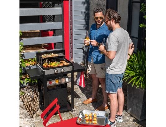 Plancha pe gaz Le Marquier PLFO250DC Duo Edition