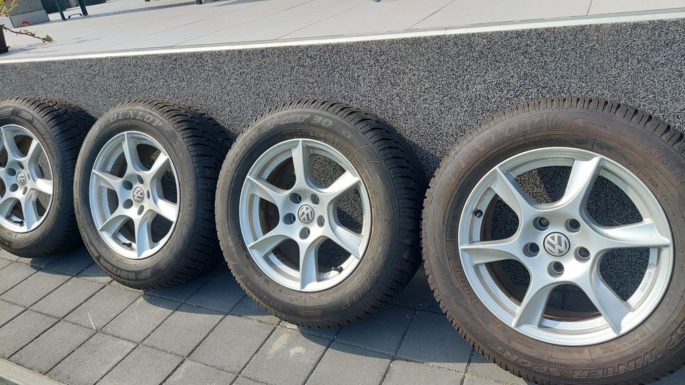 jante cu anvelope de iarna vw