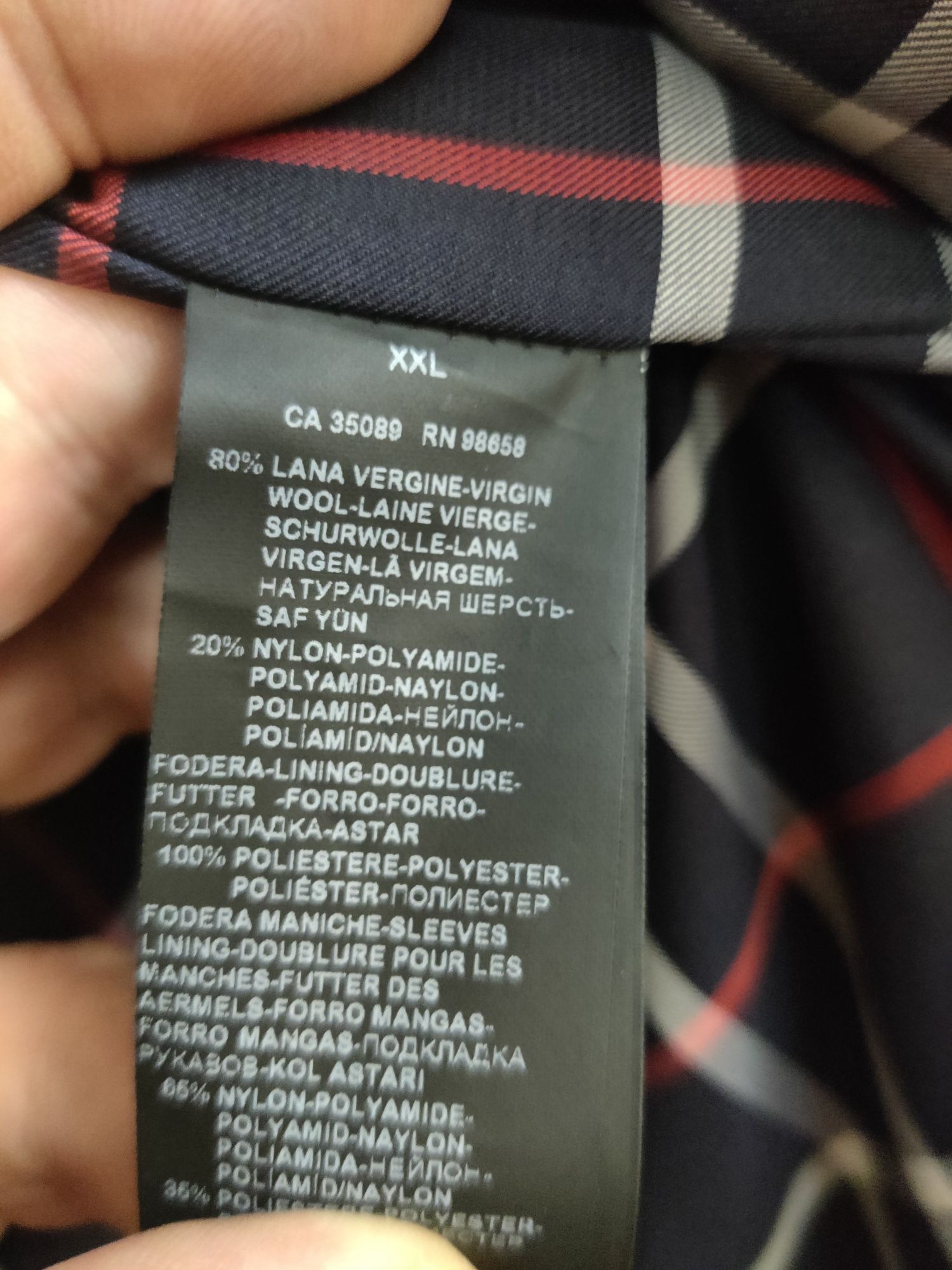 Palton nou Paul & shark xxl
