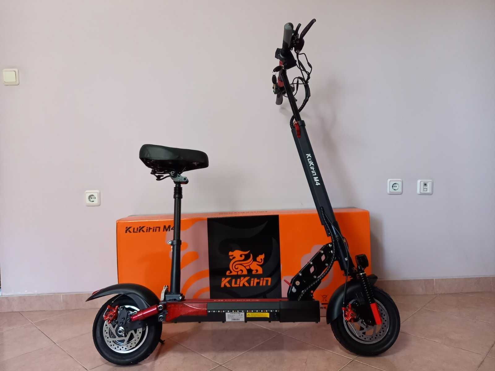 Електрически скутер/тротинетка със седалка KuKirin M4 500W 12.5AH