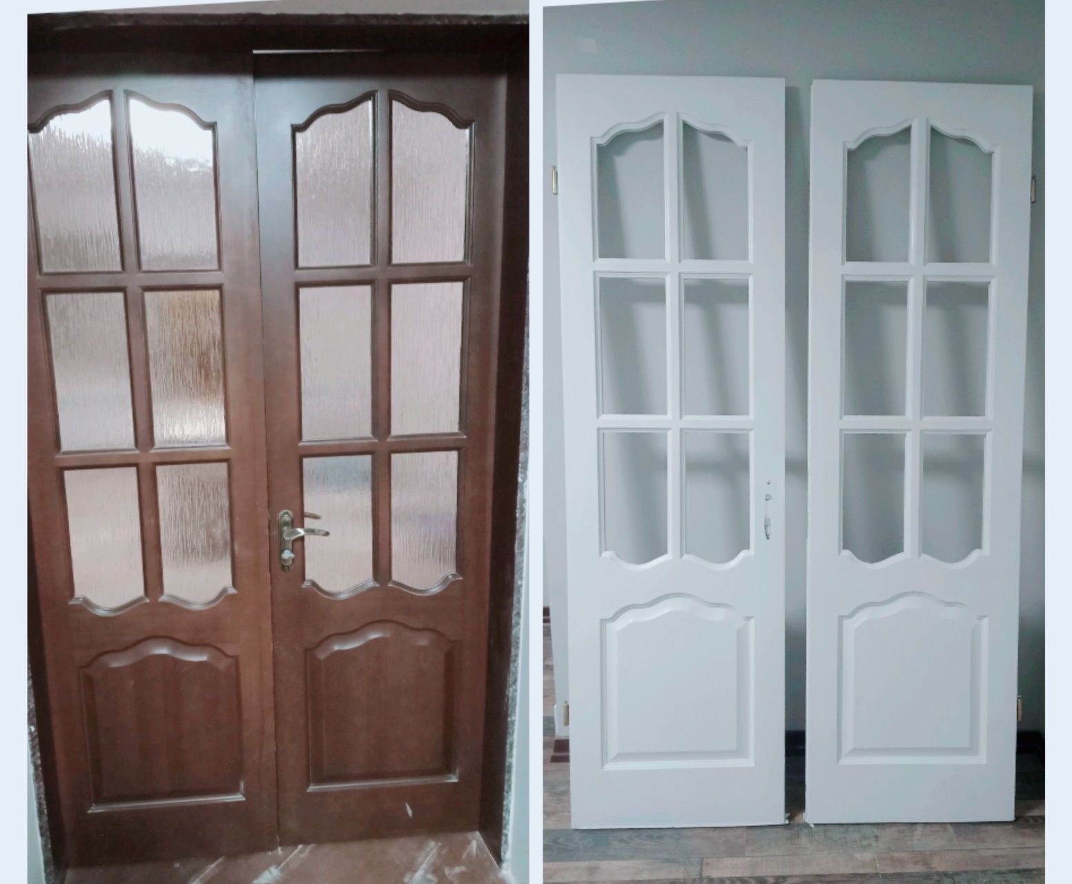Реставрация перекраска дверей ,корпусной мебели