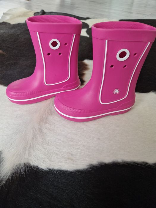 Cizme noi roz Crocs