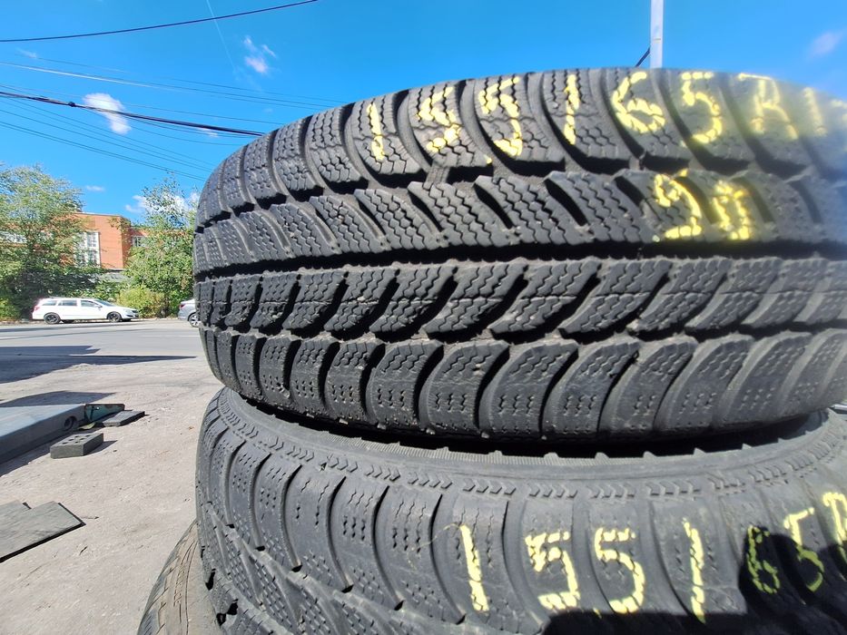 2 anvelope iarna 155/65r13 Sava Montaj Gratuit
