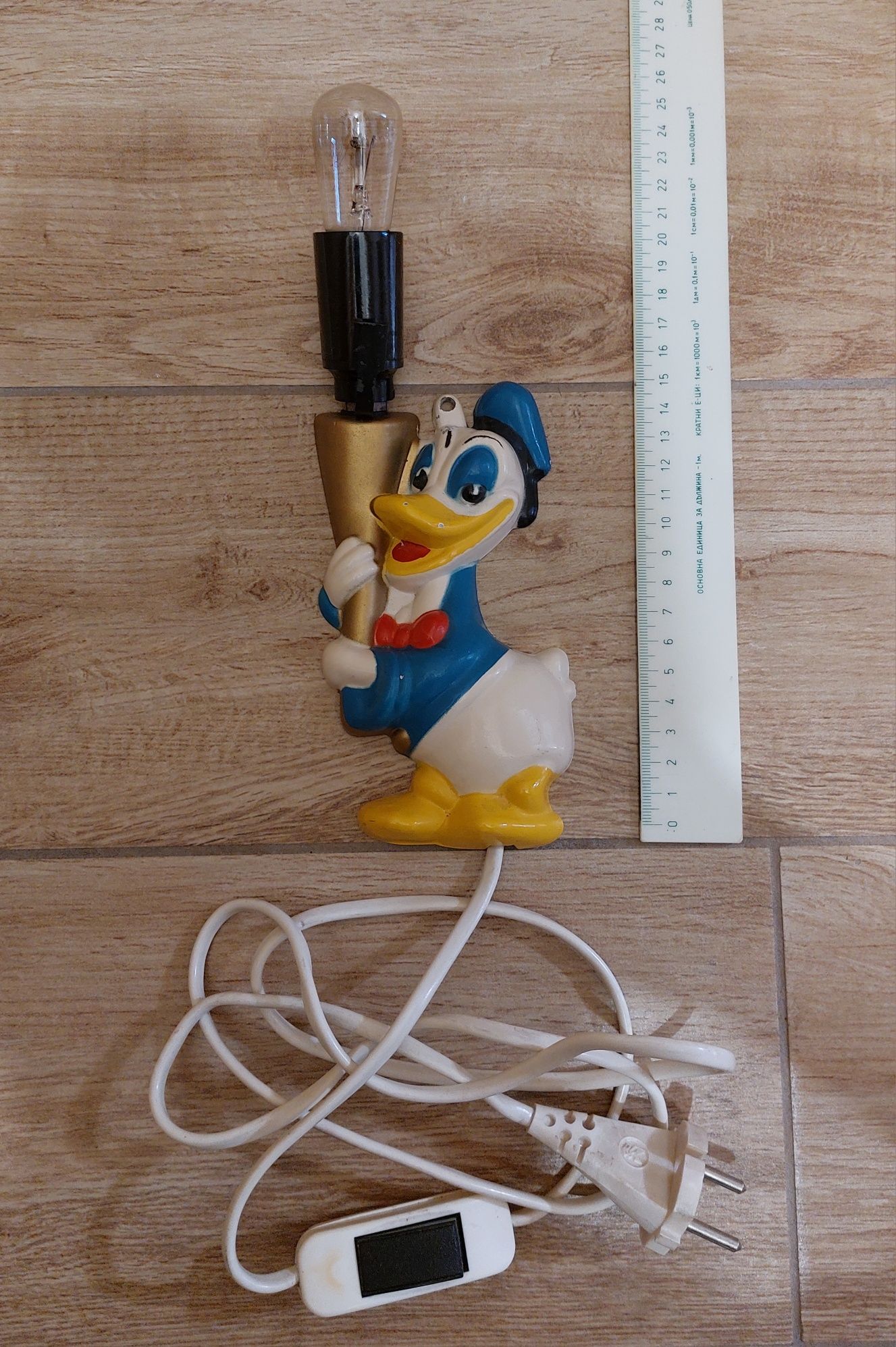 Руска соц настолна лампа Donald Duck