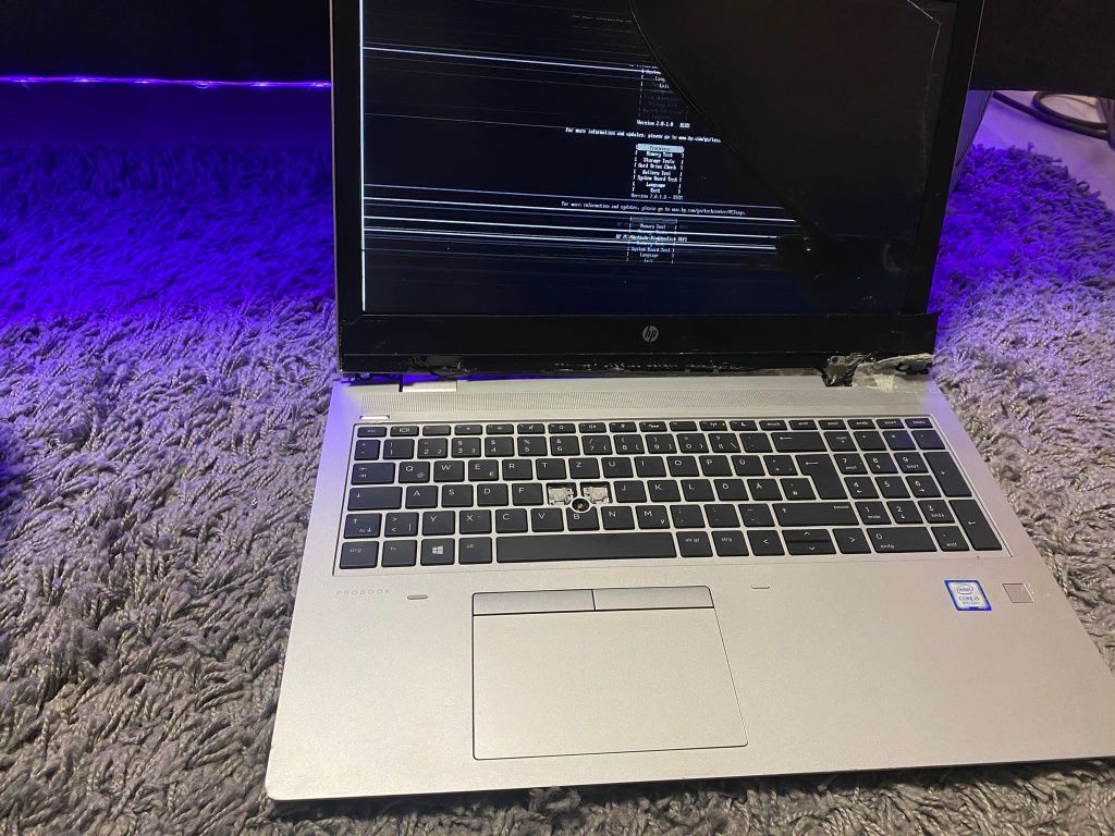 Dezmembrez laptop HP probook 650 G5 i5 8265U gen 8