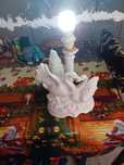 Veioza ornament lebede