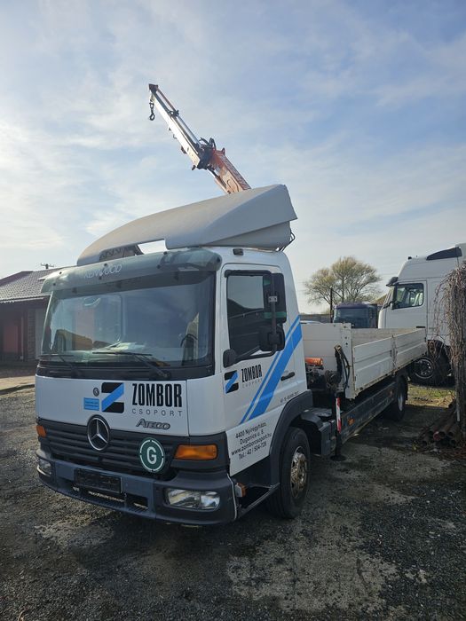 Mercedes Atego 817 cu macara Atlas