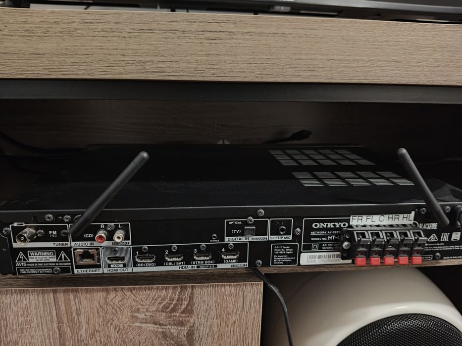 Onkyo LS7200  dolby atmos receiver , subwoofer activ wireless