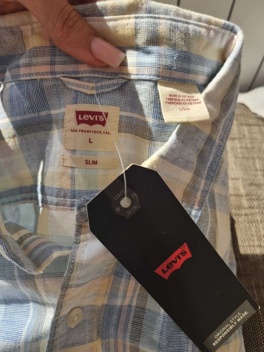 Мъжка риза Levis, размер L, нова с етикет