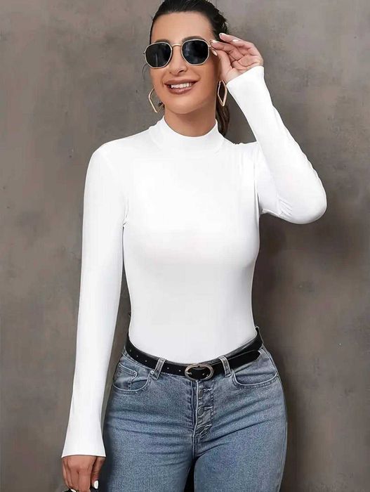 Боди с длинными рукавами XXL