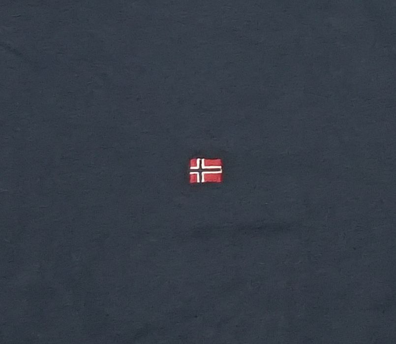 Napapijri Long Sleeve оригинална блуза XL памучна фланелка туризъм