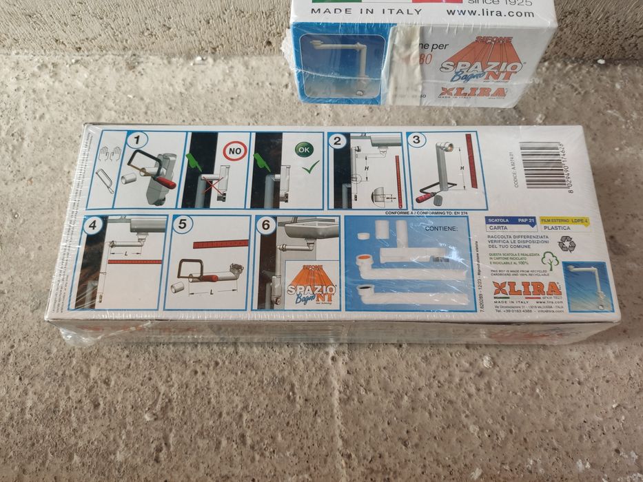 Sifon lavoar XLira (2 buc)