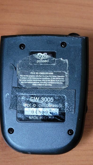 Detector radar early warning