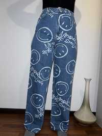 Blue jeans H&M model “Smiley Face”