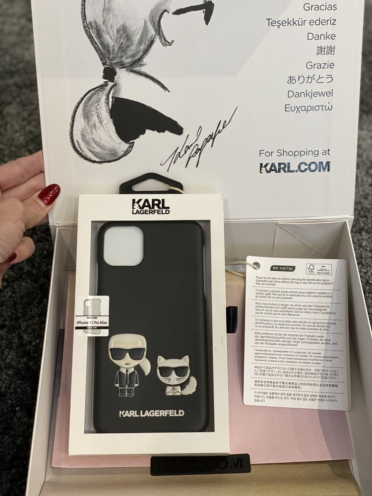 Оригинален! Karl Lagerfeld за Iphone 11 pro max