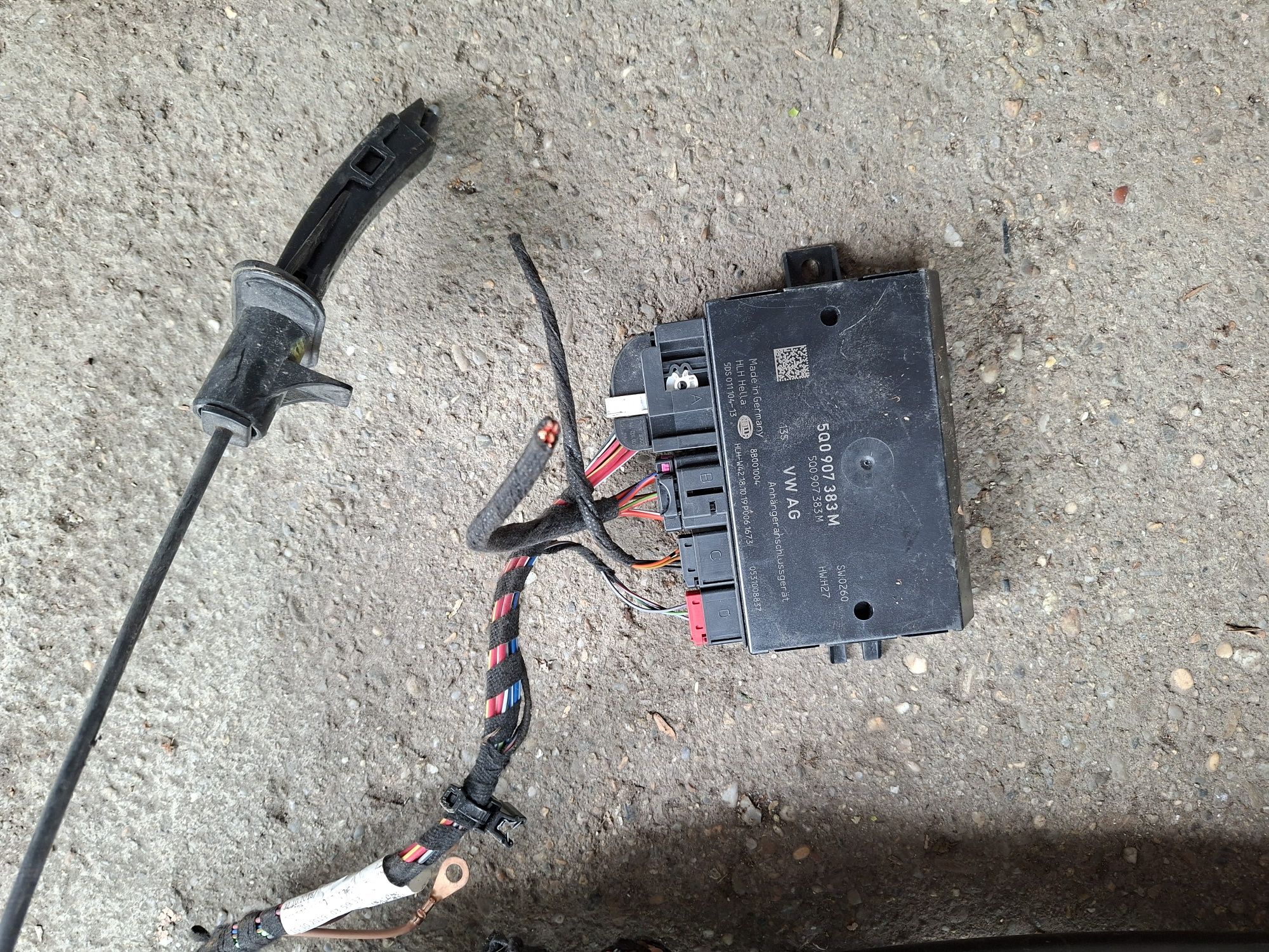 Carlig remorcare Skoda Superb B8 3V 2015-2024 /rabatabil sub bara
