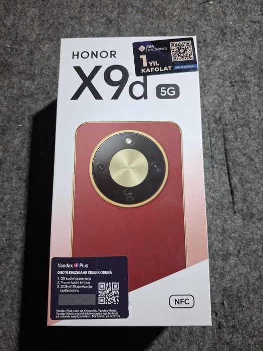 honor  x9d  5G  8+8 / 256  turbo