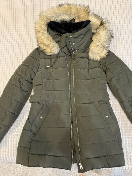 Зимно пухено яке Zara