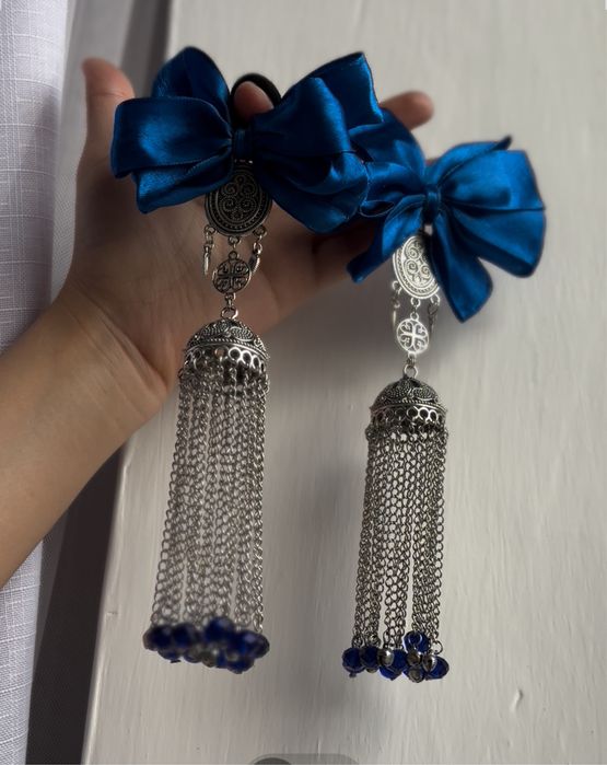 Қазақша әшекей бұйымдар наборы. (Ручная раб.) Казахские украшения наб.