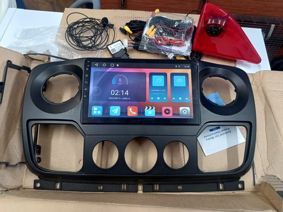 Навигация android за opel movano renault master nissan nv400  От2010г.