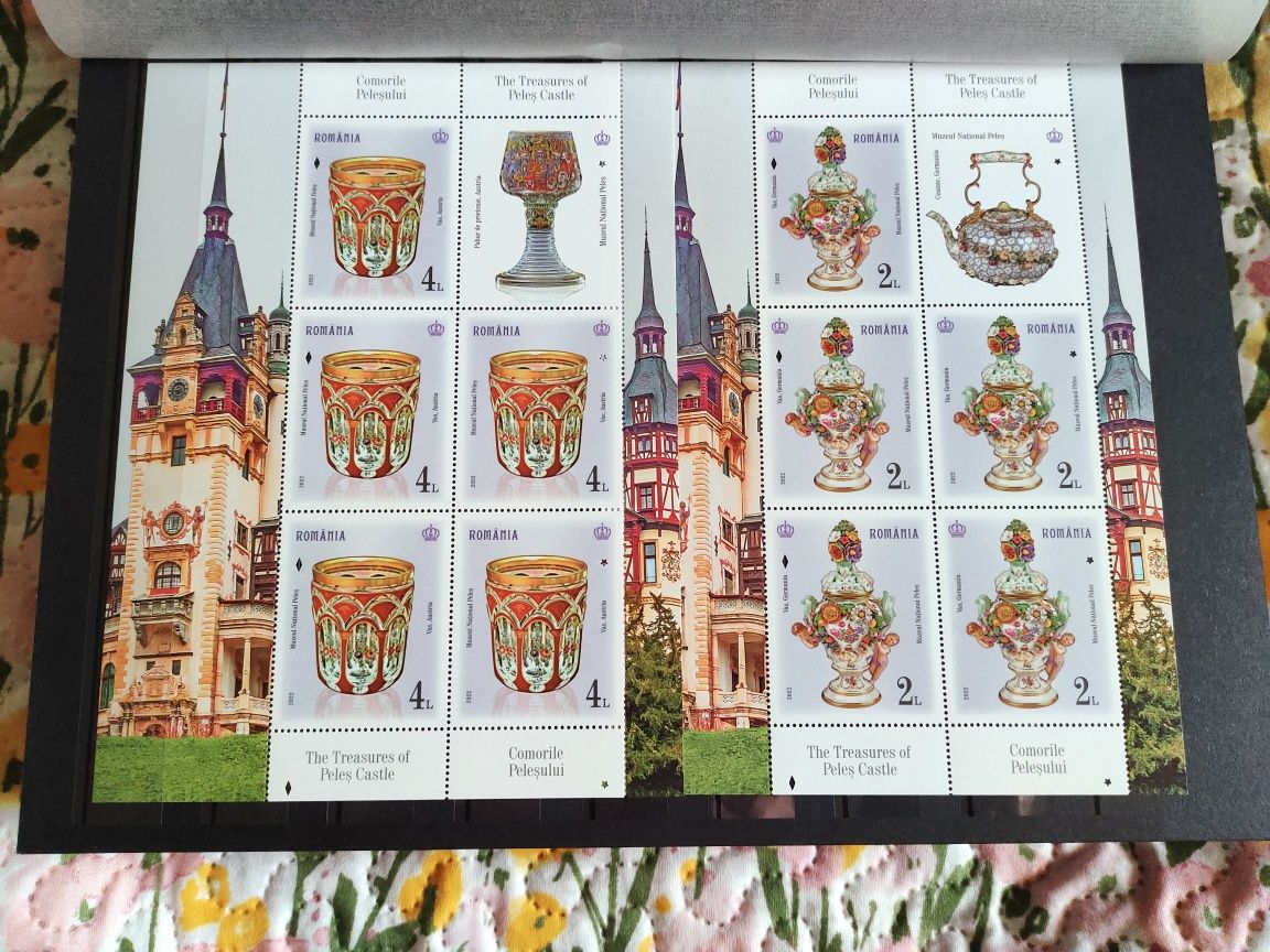 Romania timbre colecție completa 2015 2024