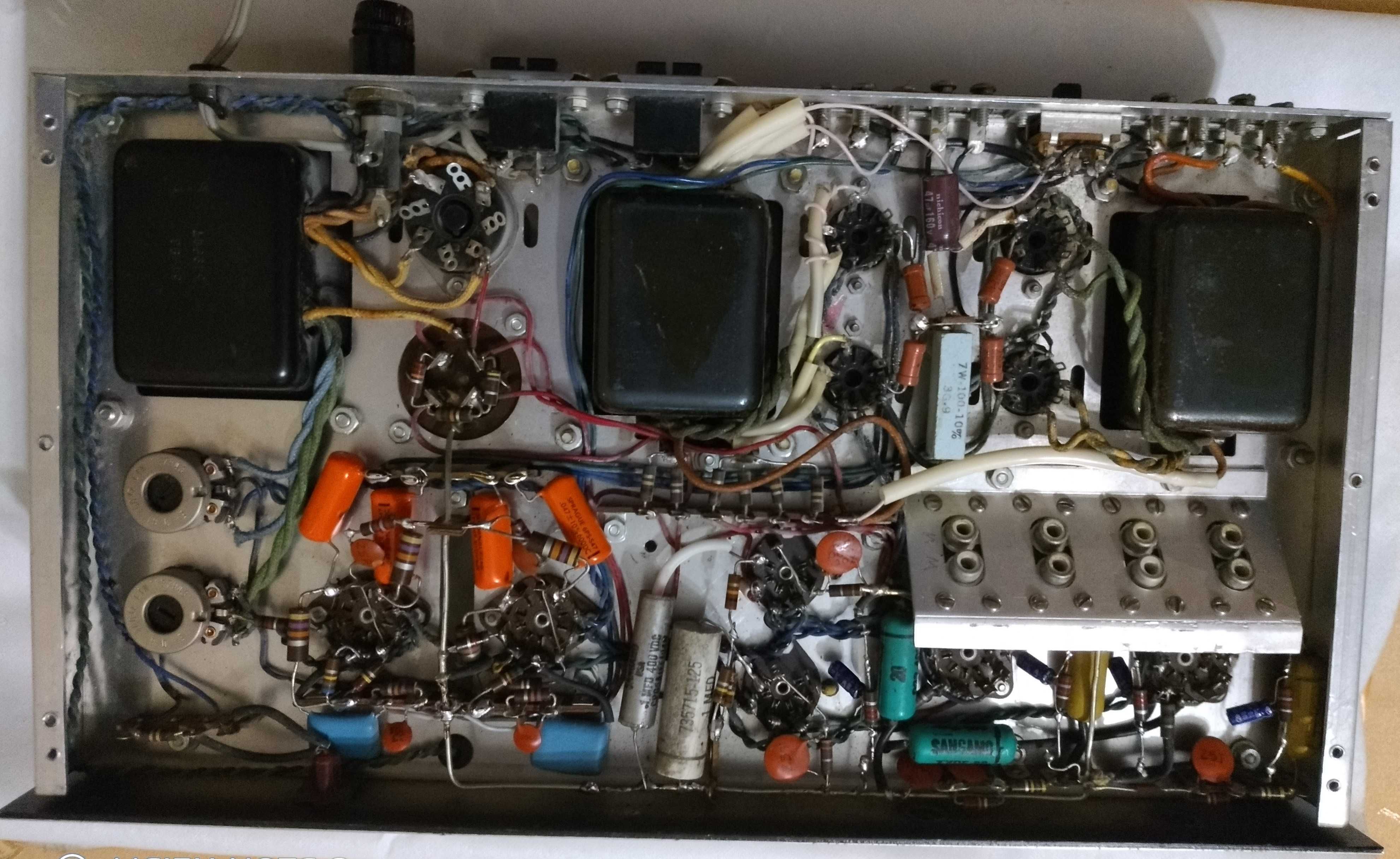 Ламповый стереофонический усилитель Heathkit SA-2 (оригинал, США)