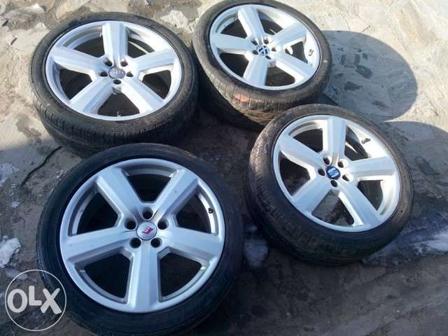 set jante 18 5x100 audi/seat /vw/skoda