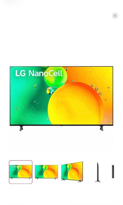 Телевизор lg NanoCell