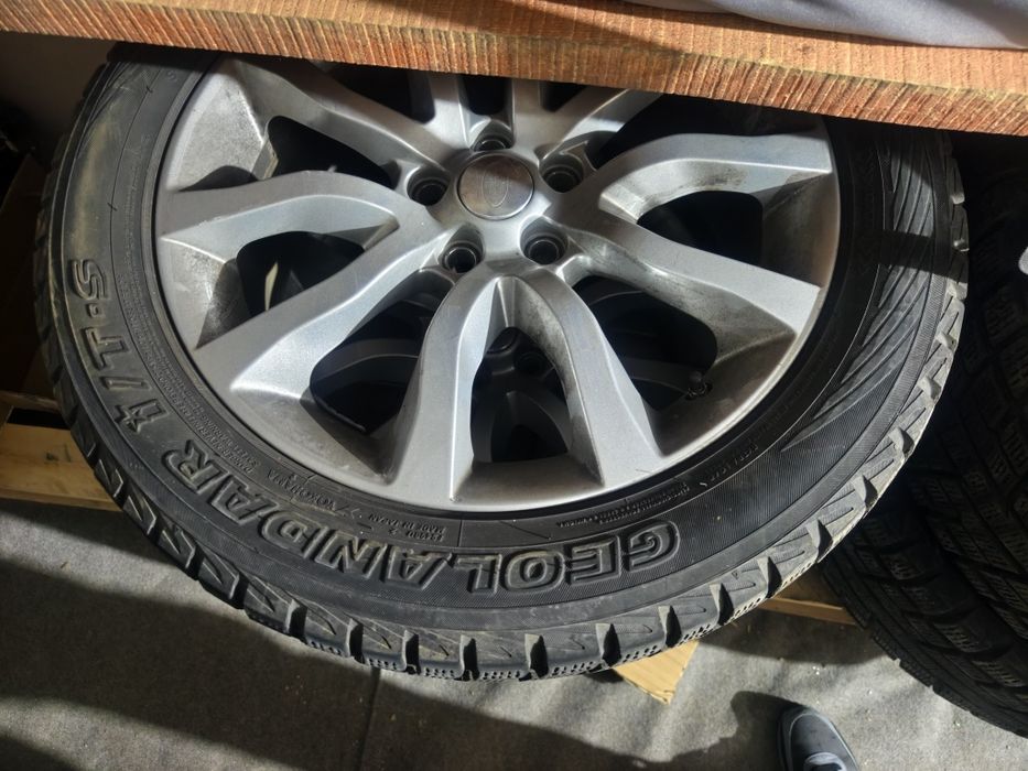 Range rover sport Диски с резиной липучк