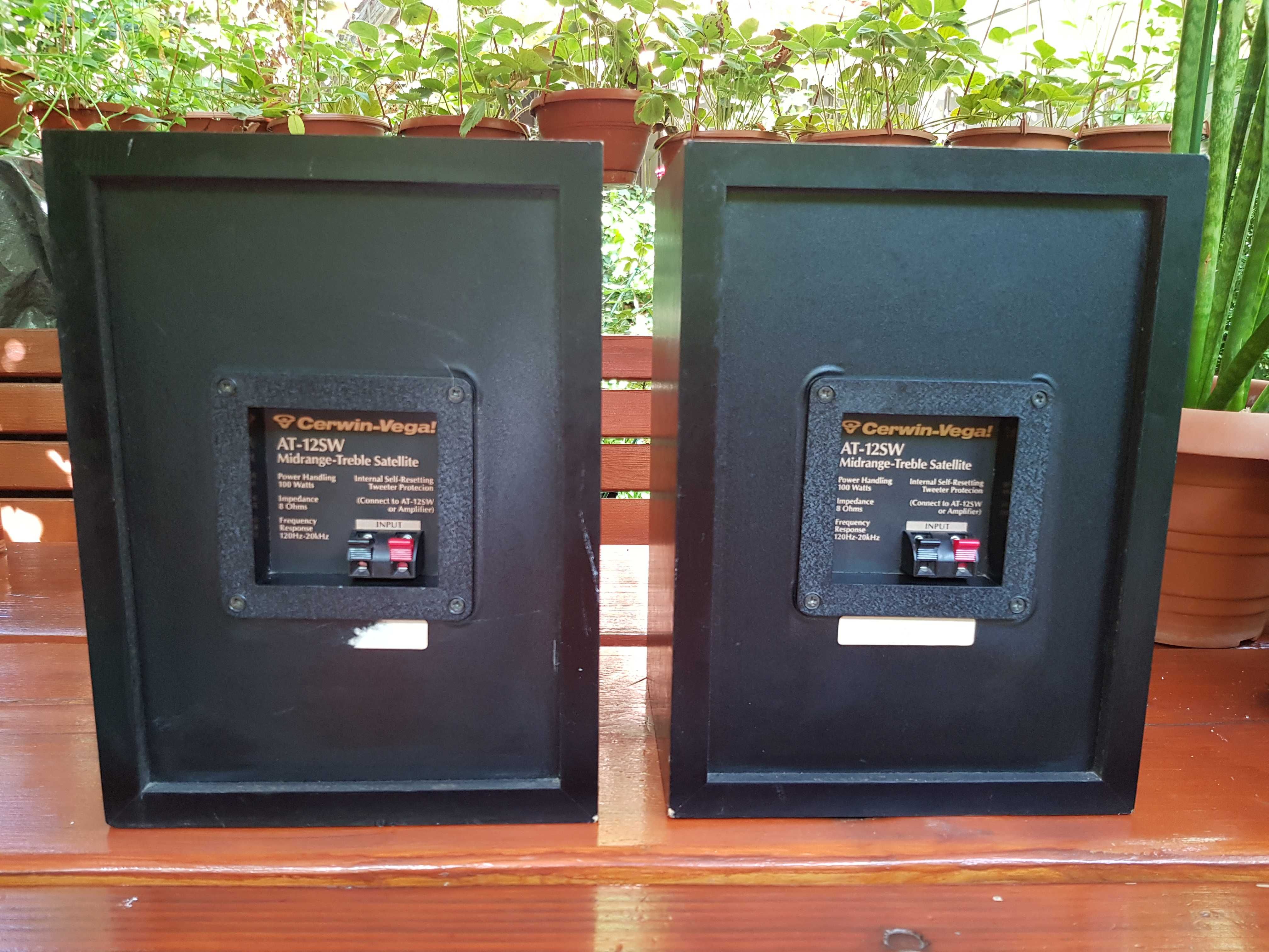 Boxe Cerwin Vega AT-12SW / 100W / 8 Ohm / Protectie Tweetere