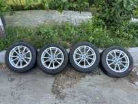 Set Jante Originale Bmw Seria 3 5x120 Cauciucuri de iarna 205/55R16