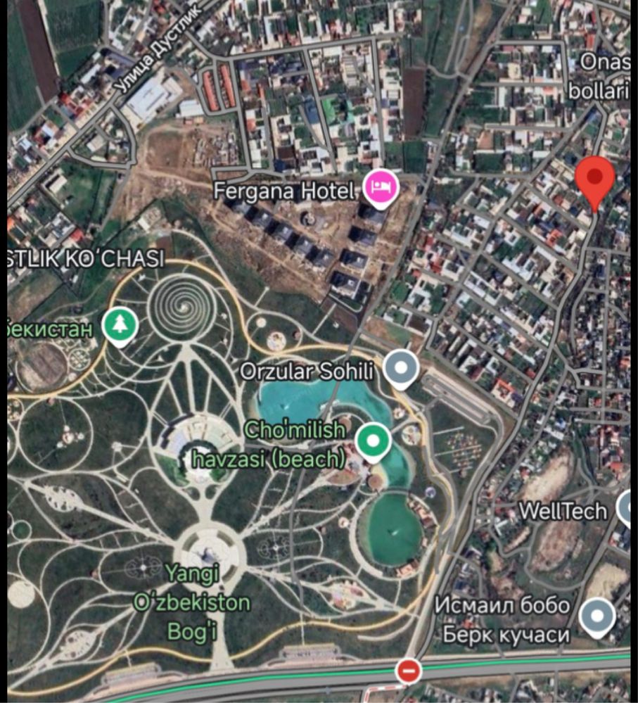 Парк Янги Узбекистан 3 соток