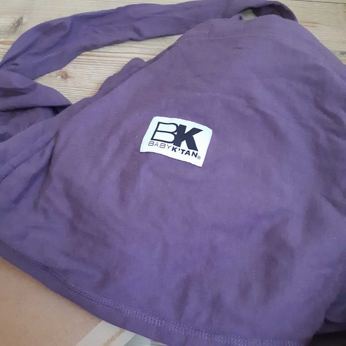 Vand marsupiu, port-bebe de bumbac, nepurtat.