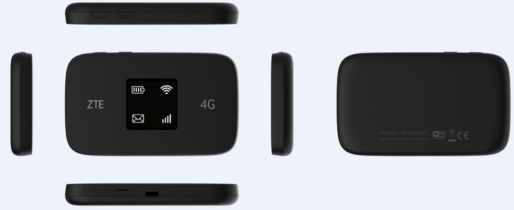 Router Wifi 4G+ LTE Cat 6 ZTE MF971R 300Mbps Portabil Hotspot decodat