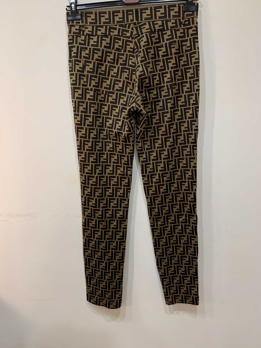 Pantaloni Fendi monograma