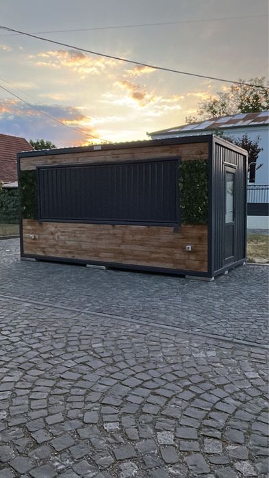 Container Comercial Modern - Ideal pentru cafenea, Fast Food sau Birou