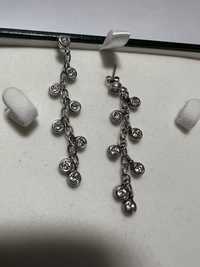 Cercei argint cubic zirconia